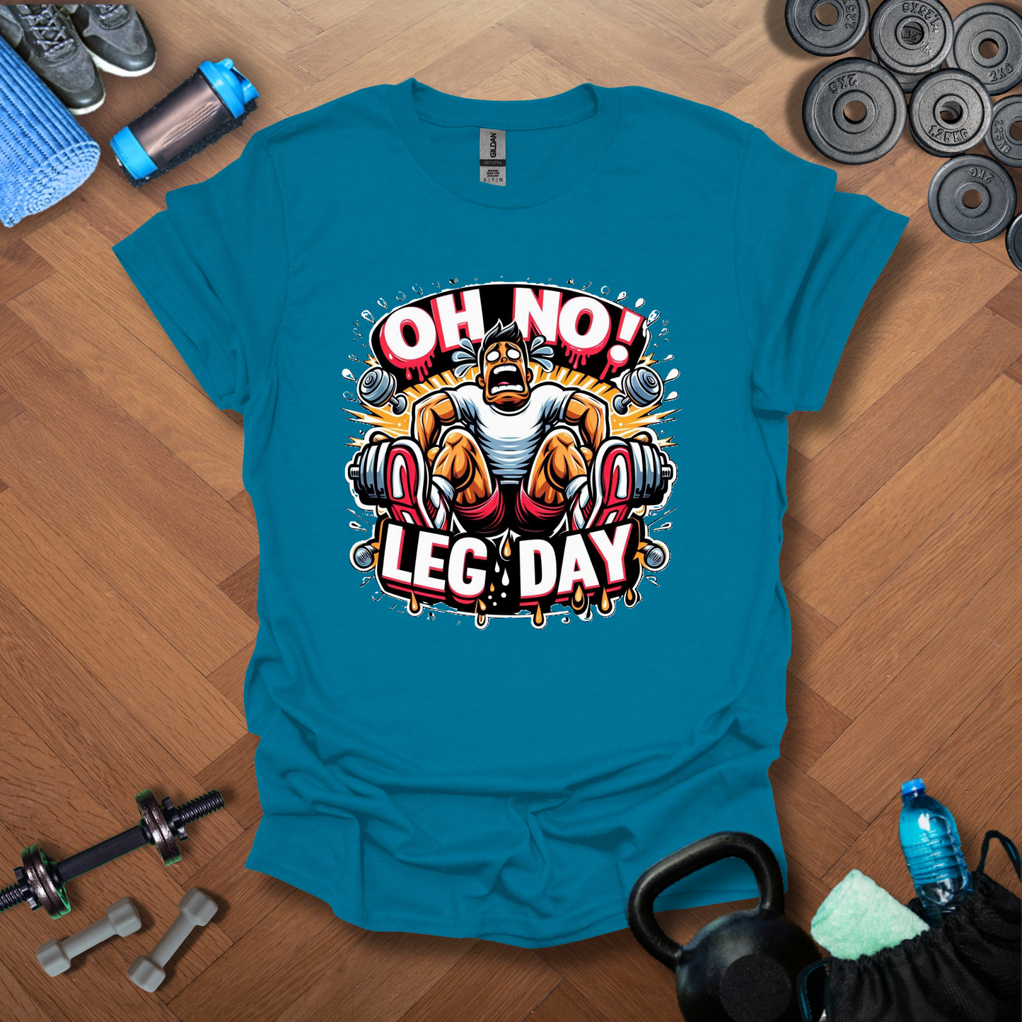Oh No! Leg Day T-Shirt