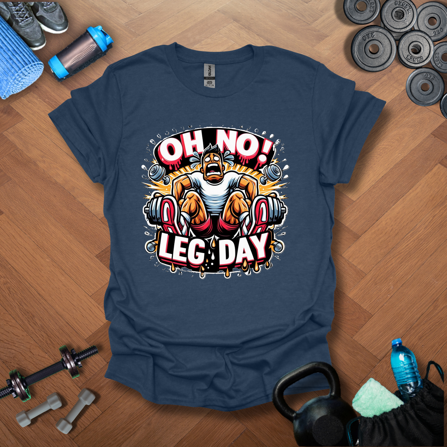 Oh No! Leg Day T-Shirt