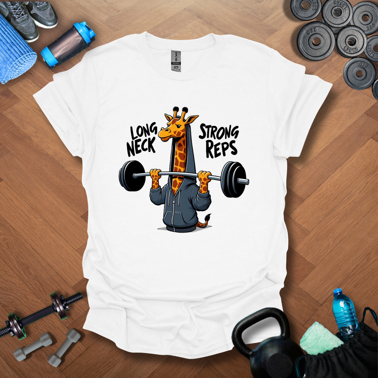 Long Neck Strong Reps T-shirt