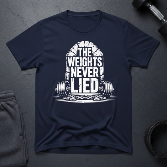 The Weights Never Lied T-Shirt