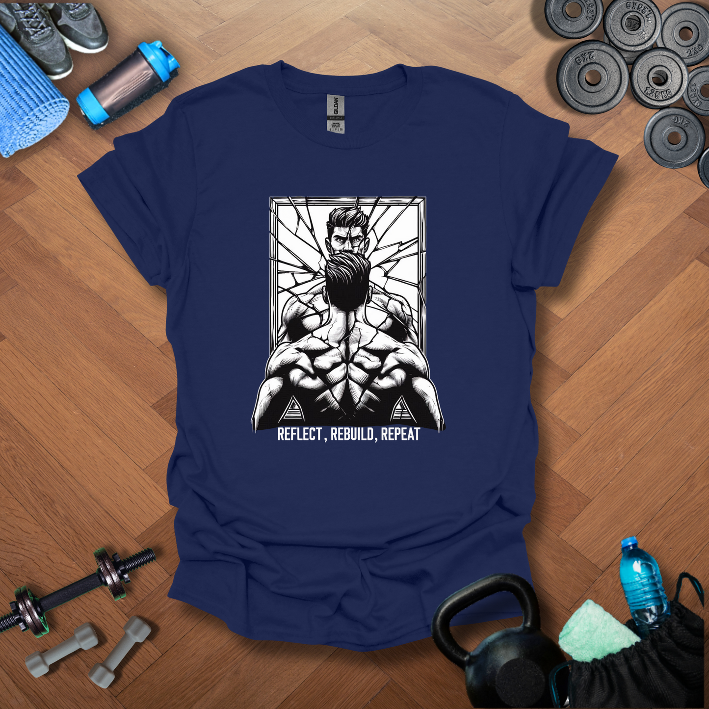 Reflect,Rebuild,Repeat T-Shirt