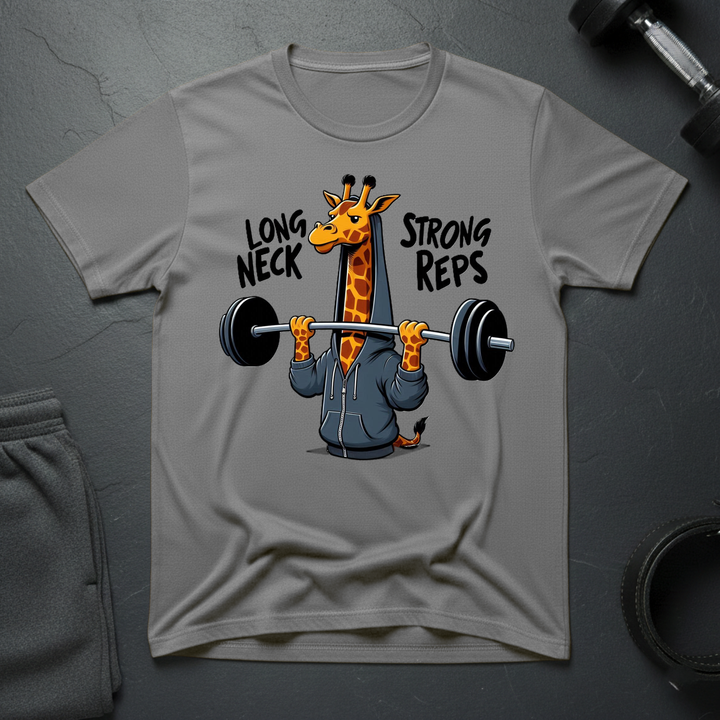 Long Neck Strong Reps T-shirt