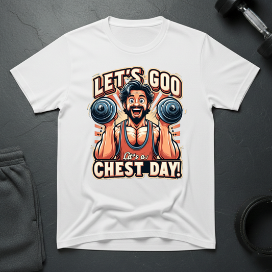 Let's Goo Chest Day! T-Shirt