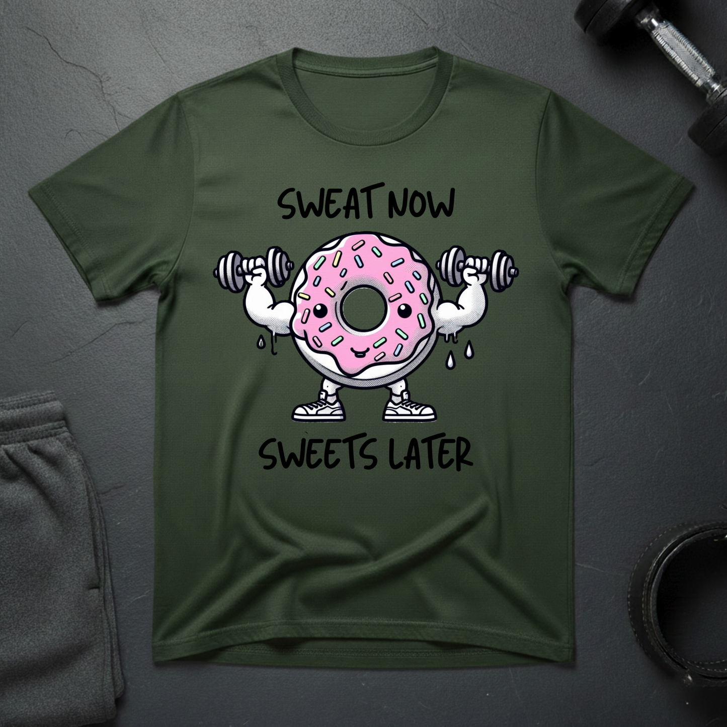 Sweat Now Sweets Later T-Shirt