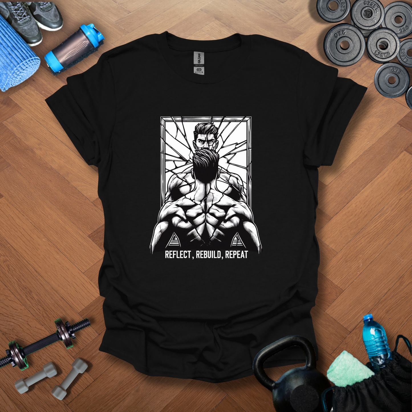 Reflect,Rebuild,Repeat T-Shirt