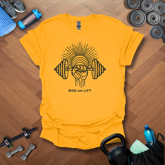 Rise And Lift Minimalist T-shirt