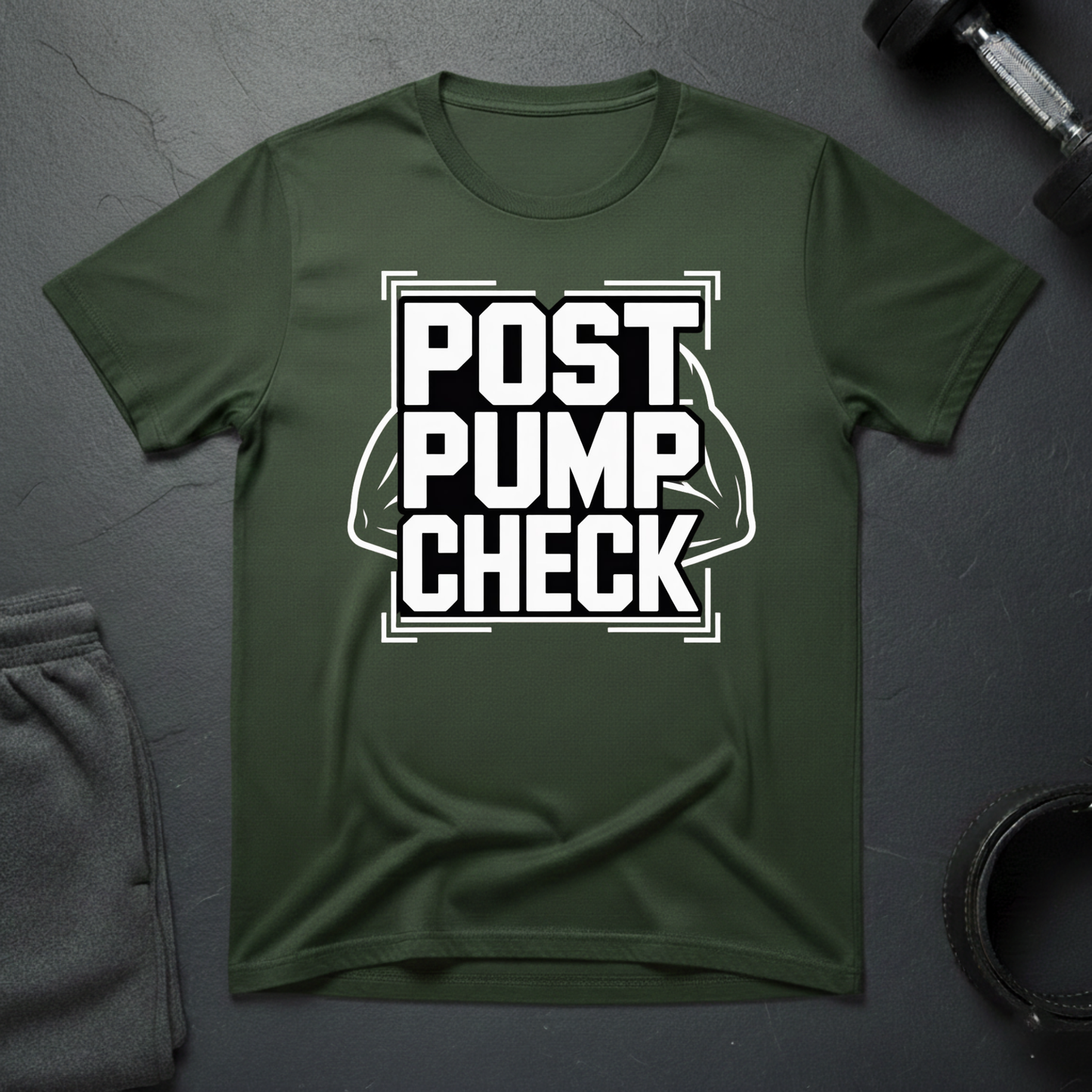 Post Pump Check T-Shirt