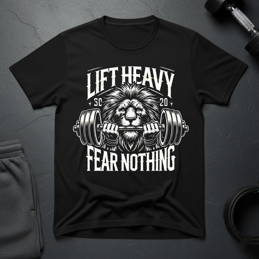 Lift Heavy Fear Nothing T-Shirt