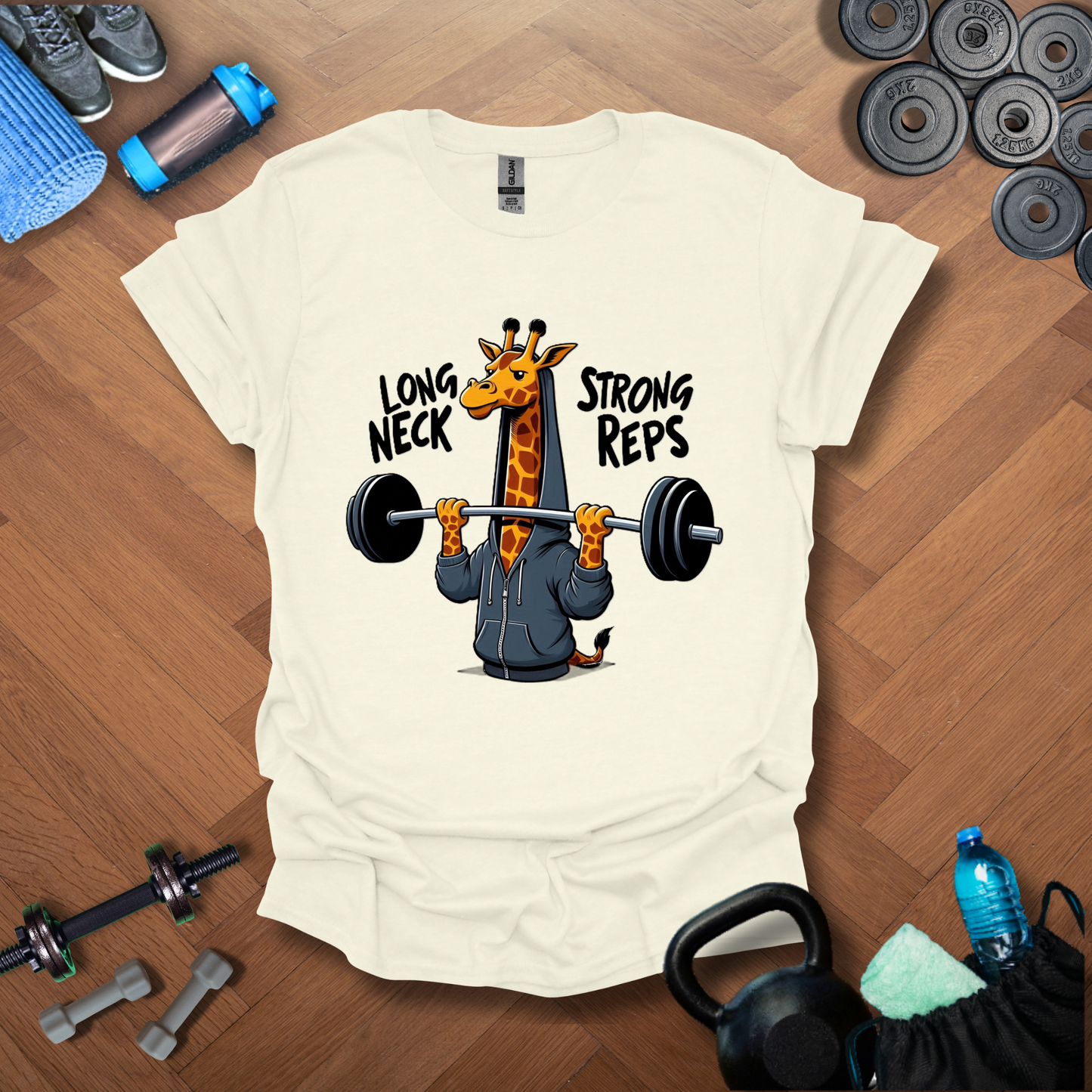 Long Neck Strong Reps T-shirt