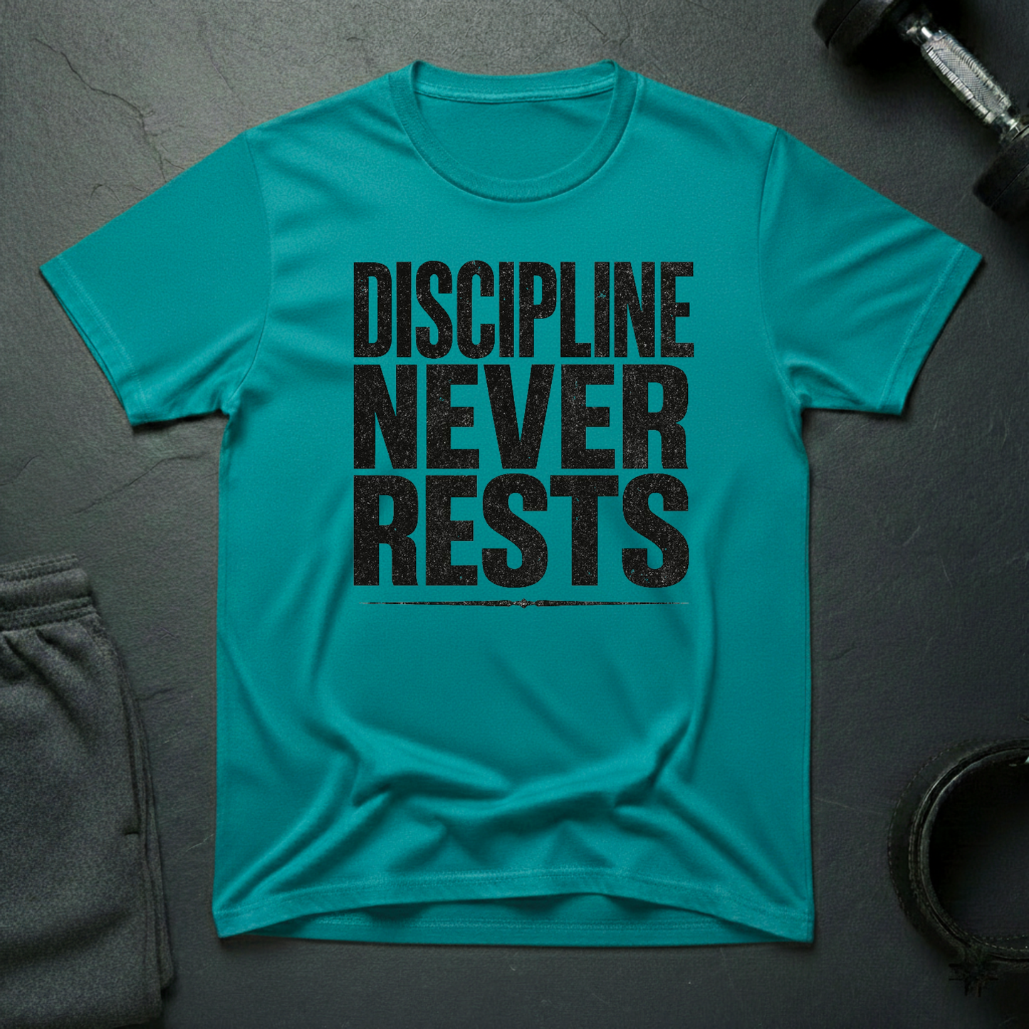 Discipline Never Rests T-Shirt