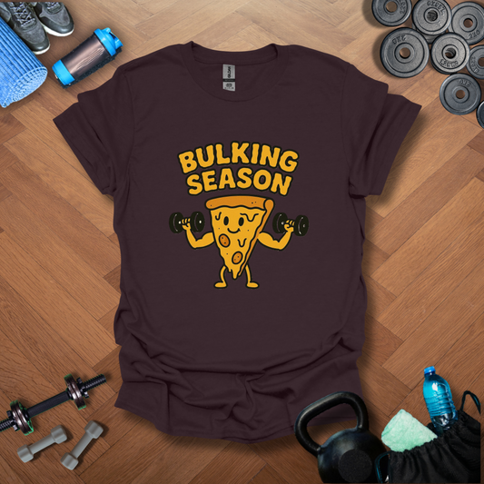 Bulking Season Pizza T-shirt