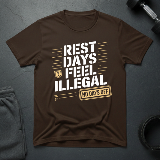 Rest Days Feel Illegal T-Shirt