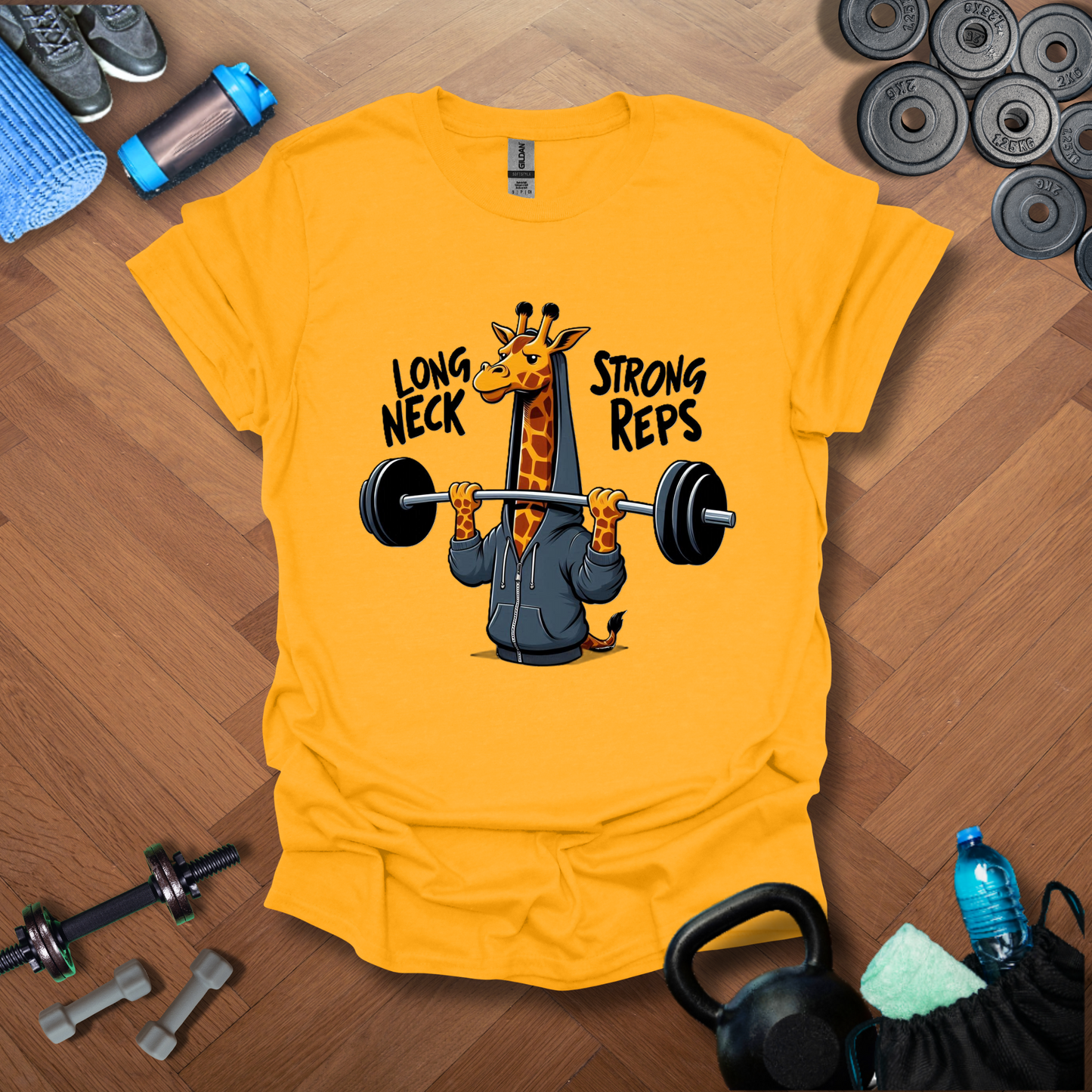 Long Neck Strong Reps T-shirt