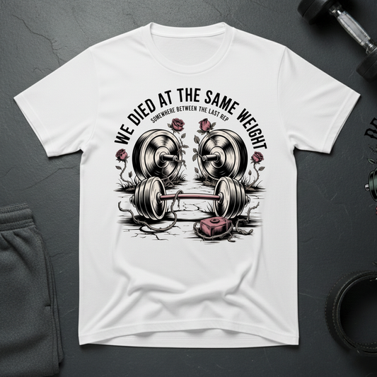 We Died At The Same Weight T-Shirt
