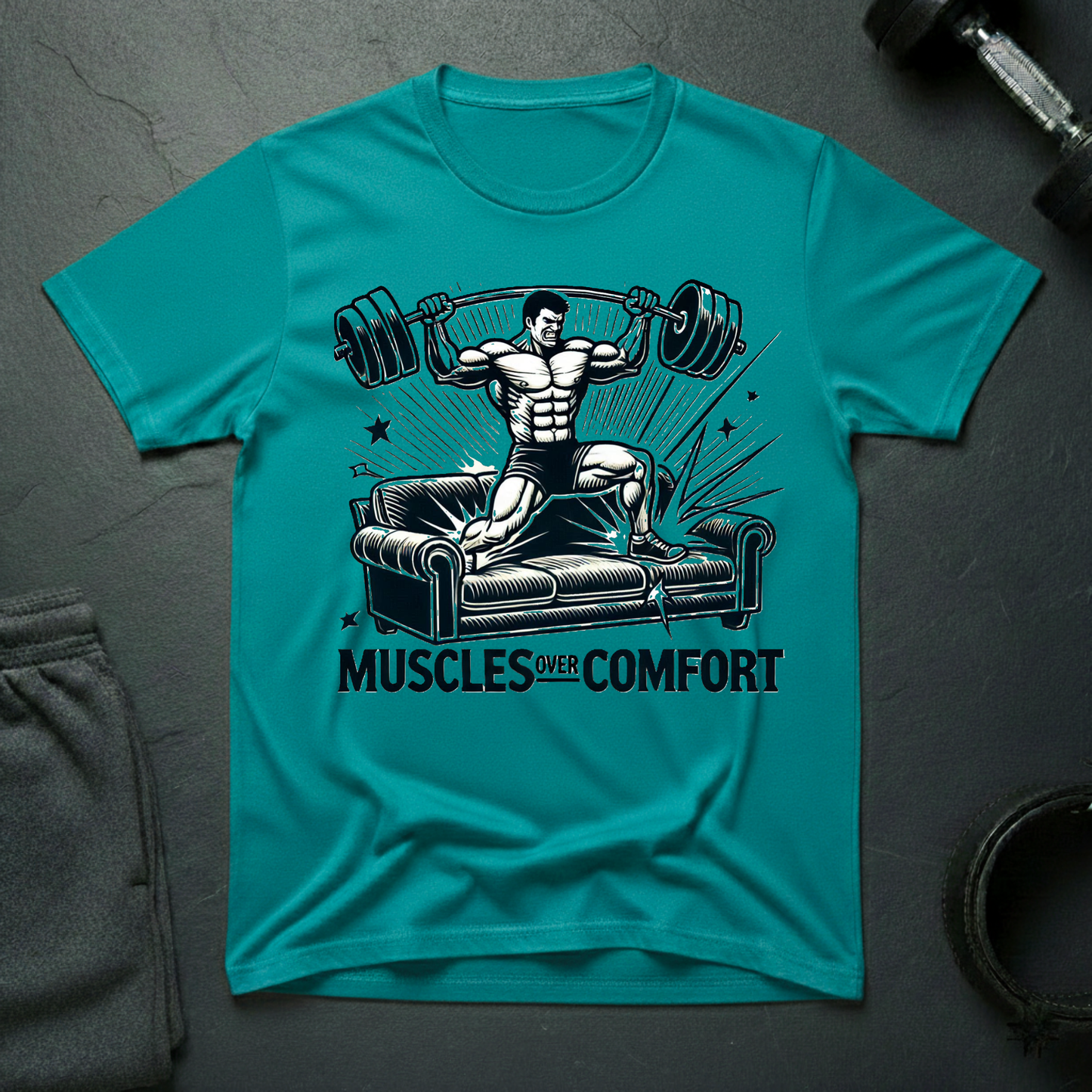 Muscles Over ComfortT-Shirt