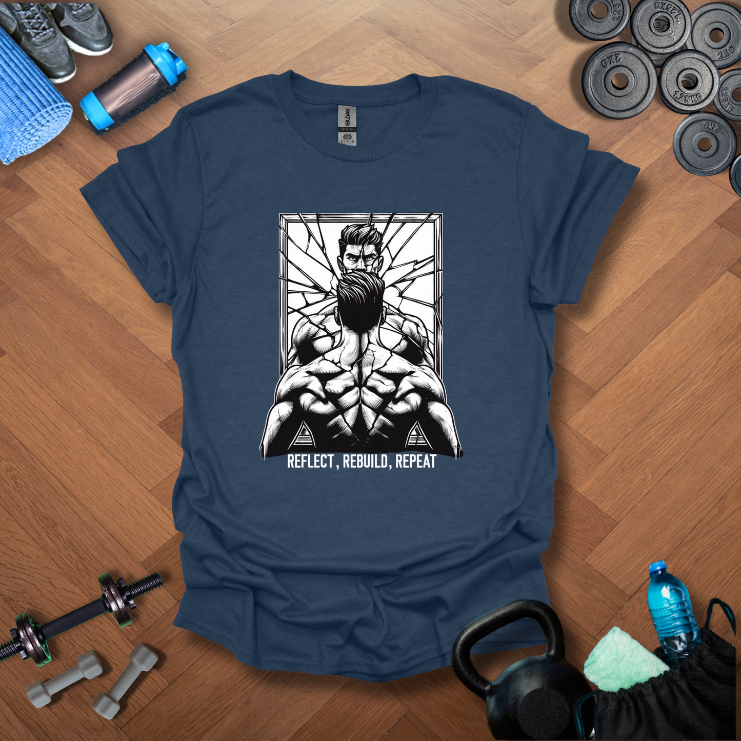 Reflect,Rebuild,Repeat T-Shirt