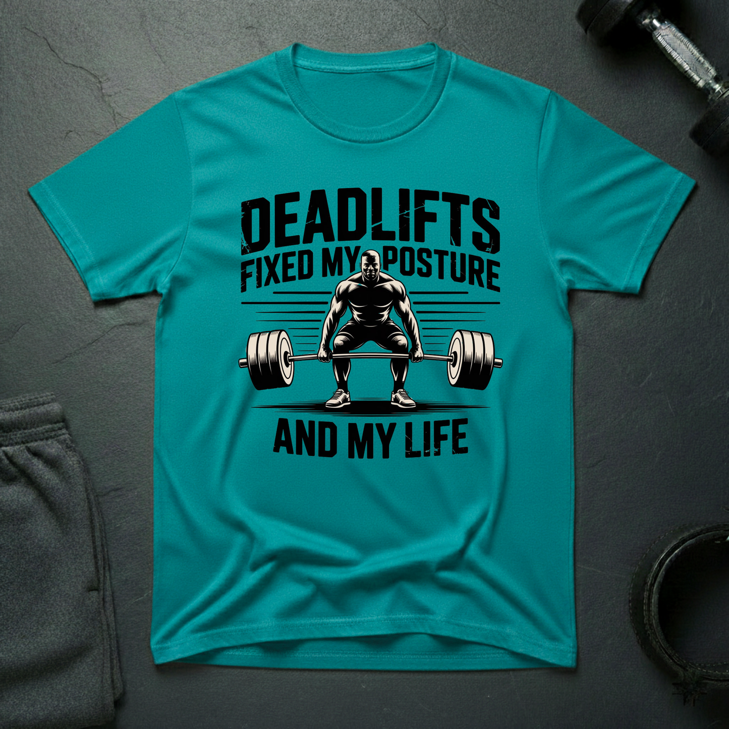 Deadlifts Fixed My Posture And My Life T-Shirt