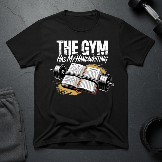 The Gym Has My Handwriting T-Shirt