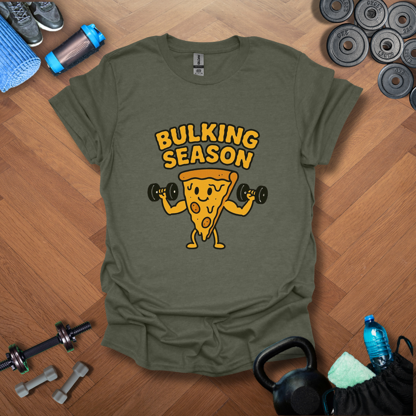 Bulking Season Pizza T-shirt