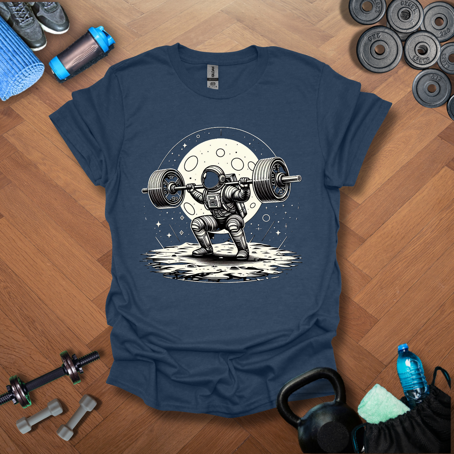 Astronaut Lifting T-shirt