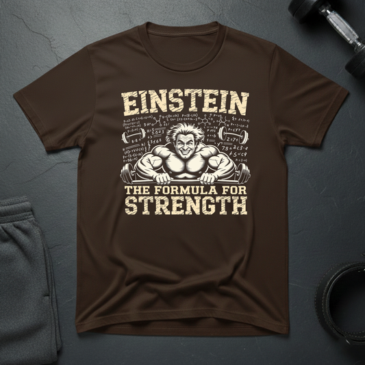 Einstein The Formula For Strength T-Shirt