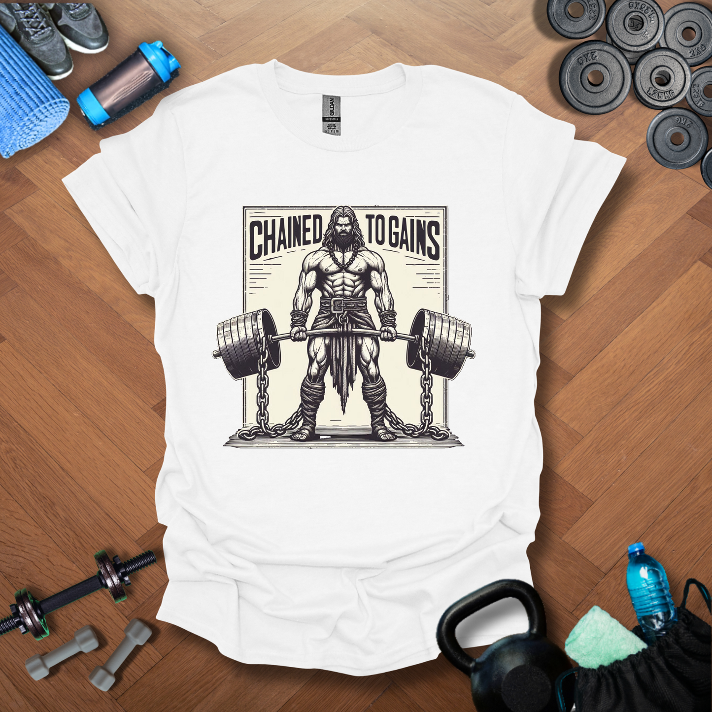Chained To Gains T-Shirt