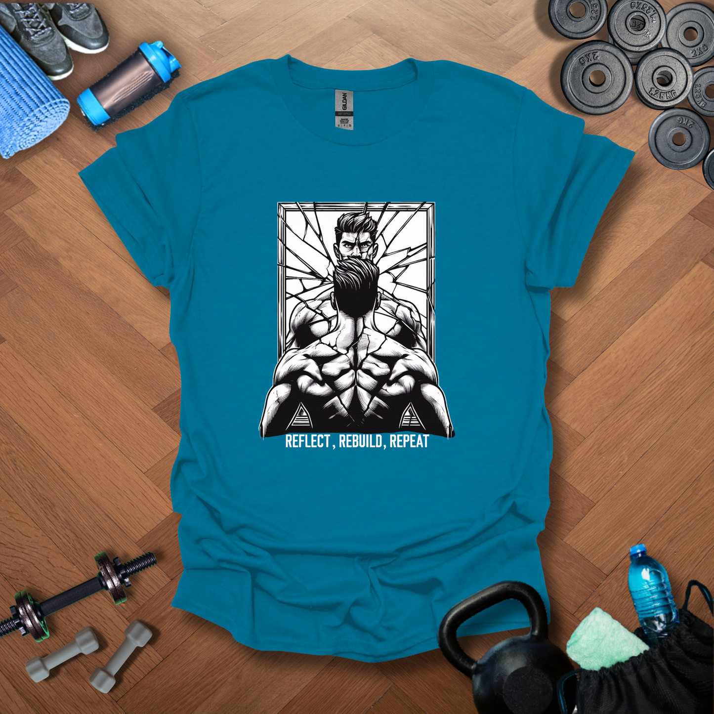 Reflect,Rebuild,Repeat T-Shirt