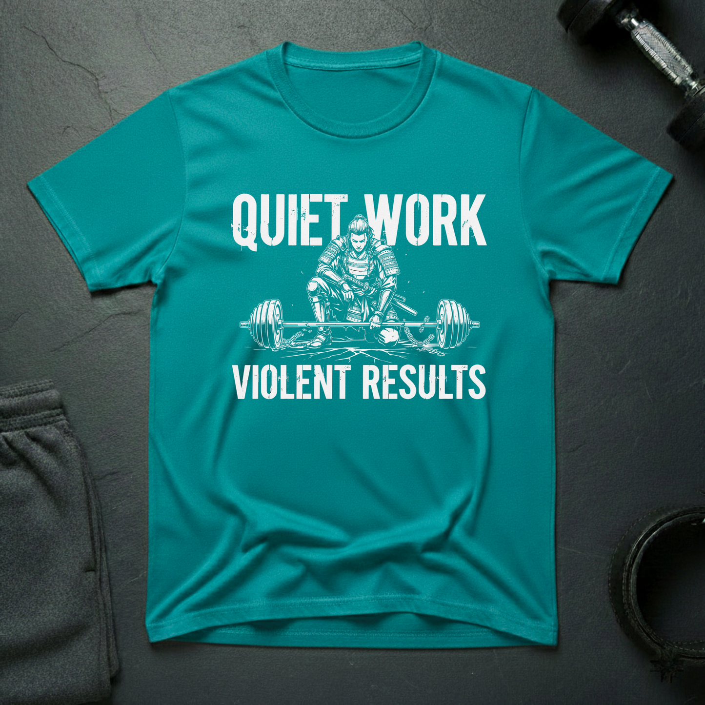 Quiet Work Violent Results T-Shirt
