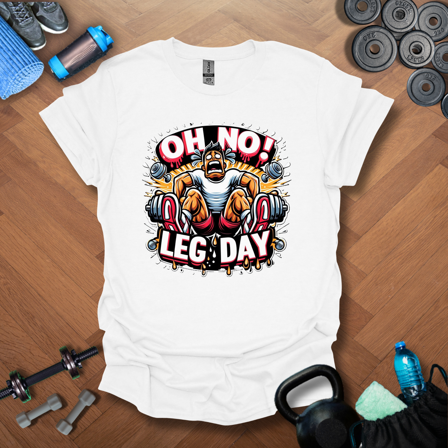 Oh No! Leg Day T-Shirt