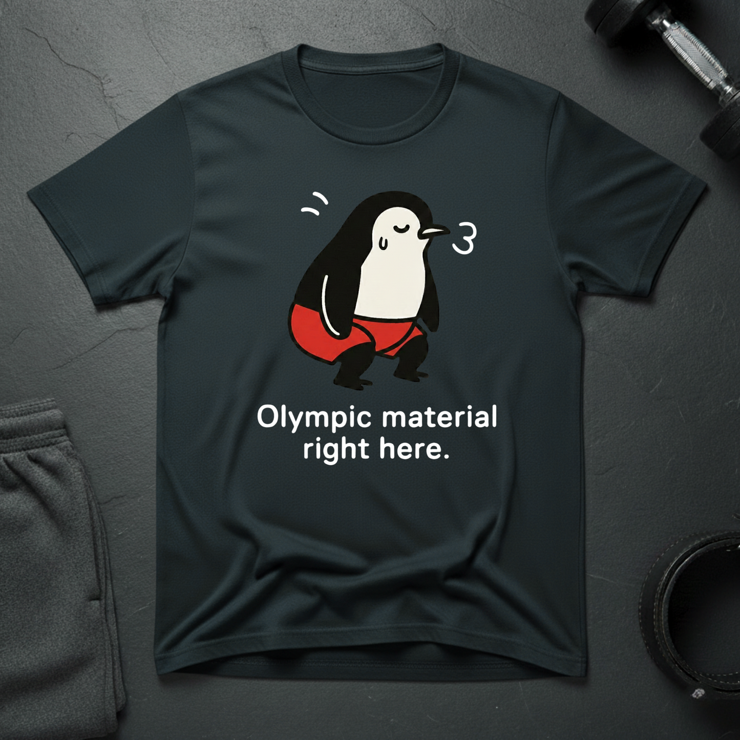 Olypmic material right here T-Shirt