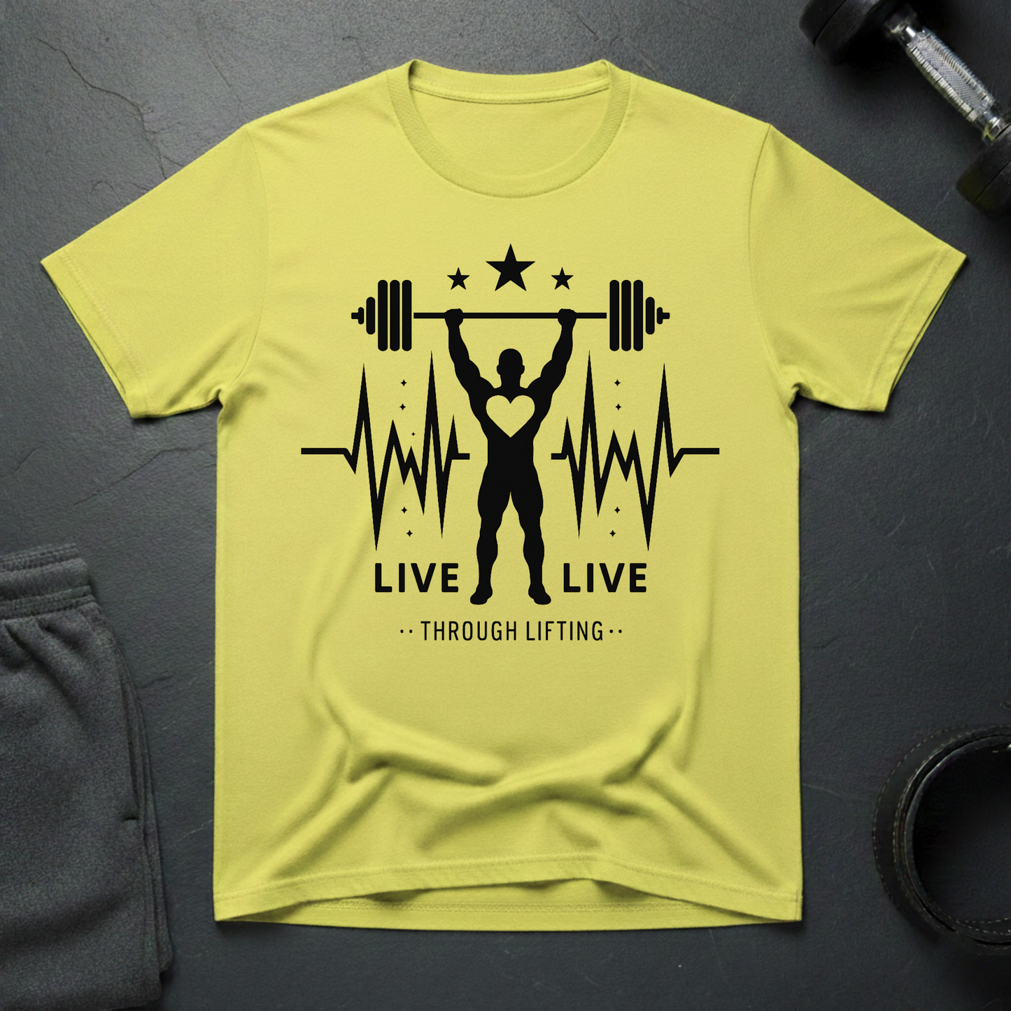 Live Through Lifting T-Shirt