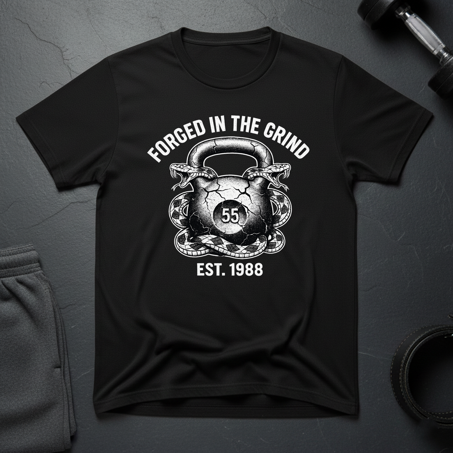 Forged In The Grind T-Shirt