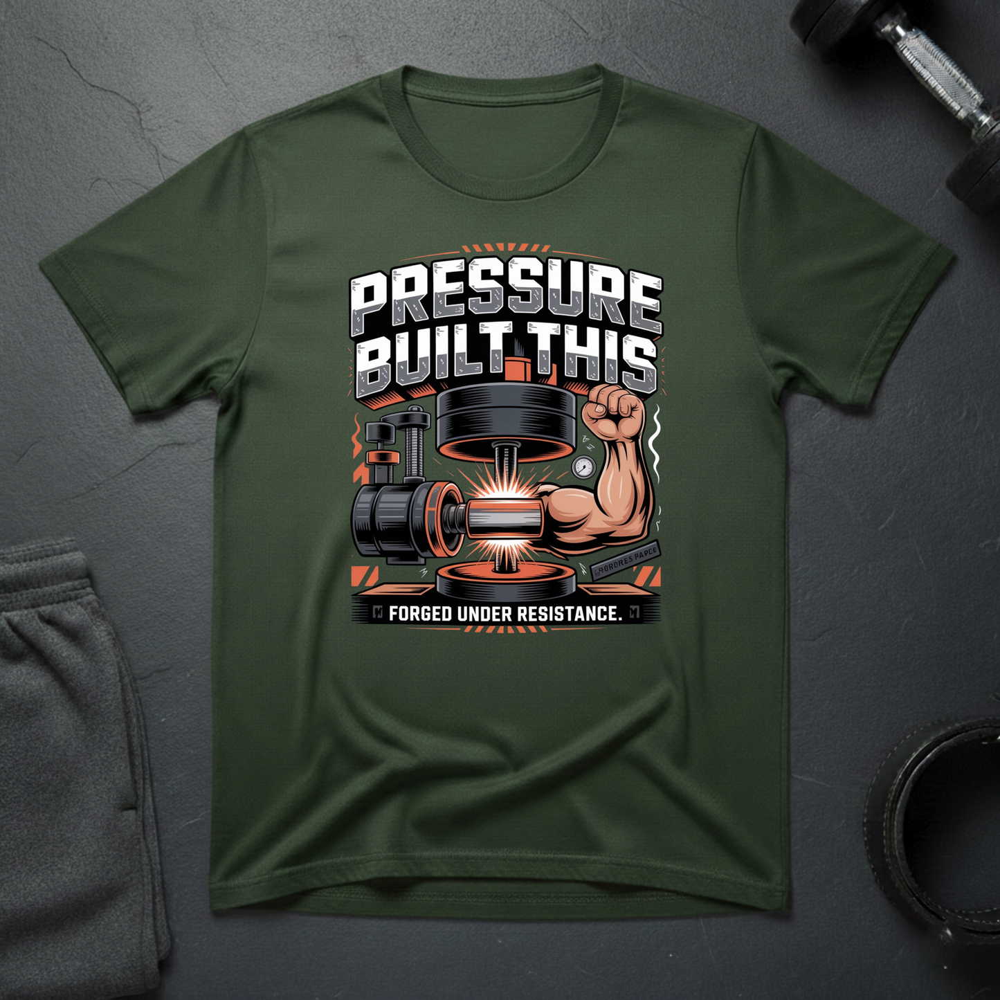 Pressure Built This T-Shirt