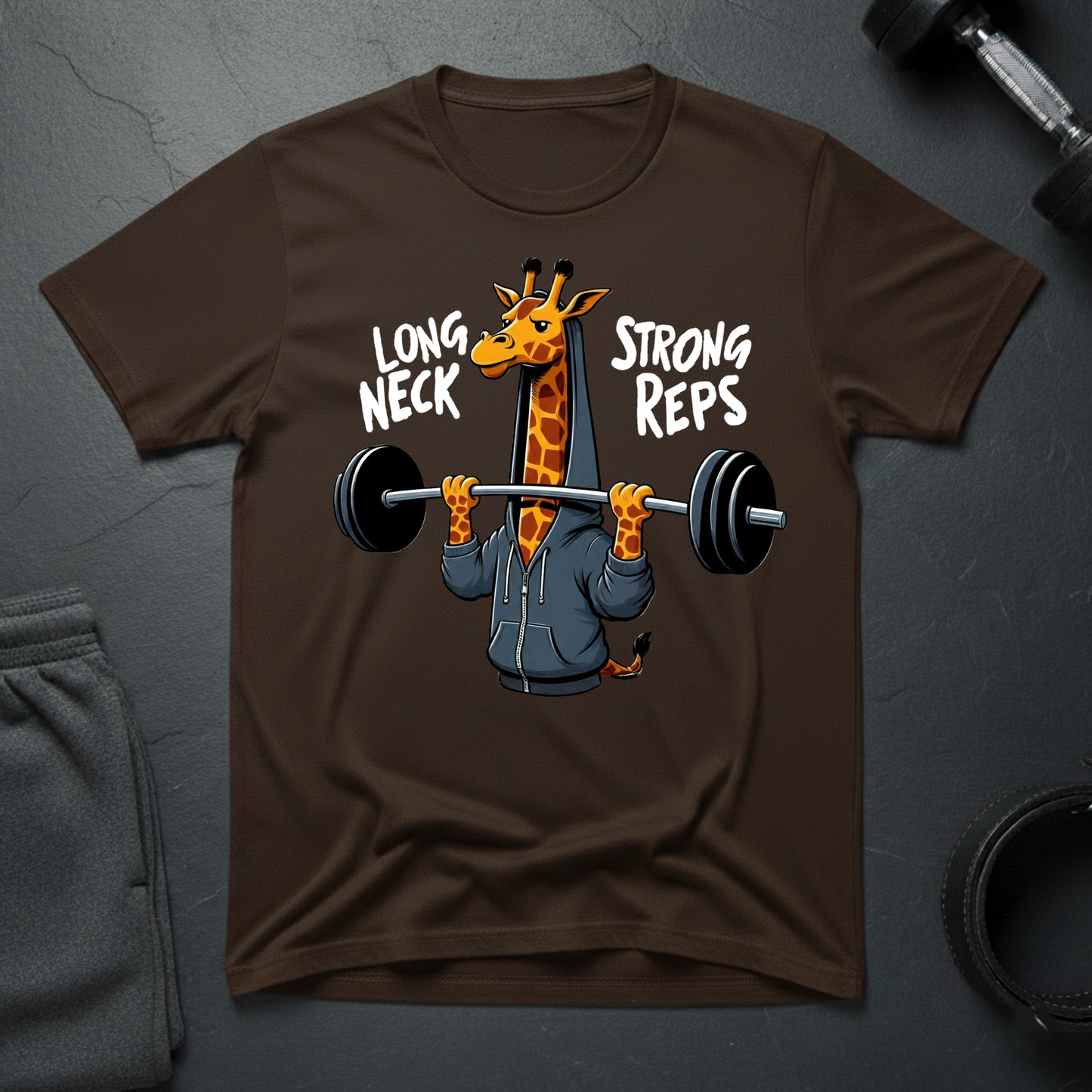 Long Neck Strong Reps T-shirt