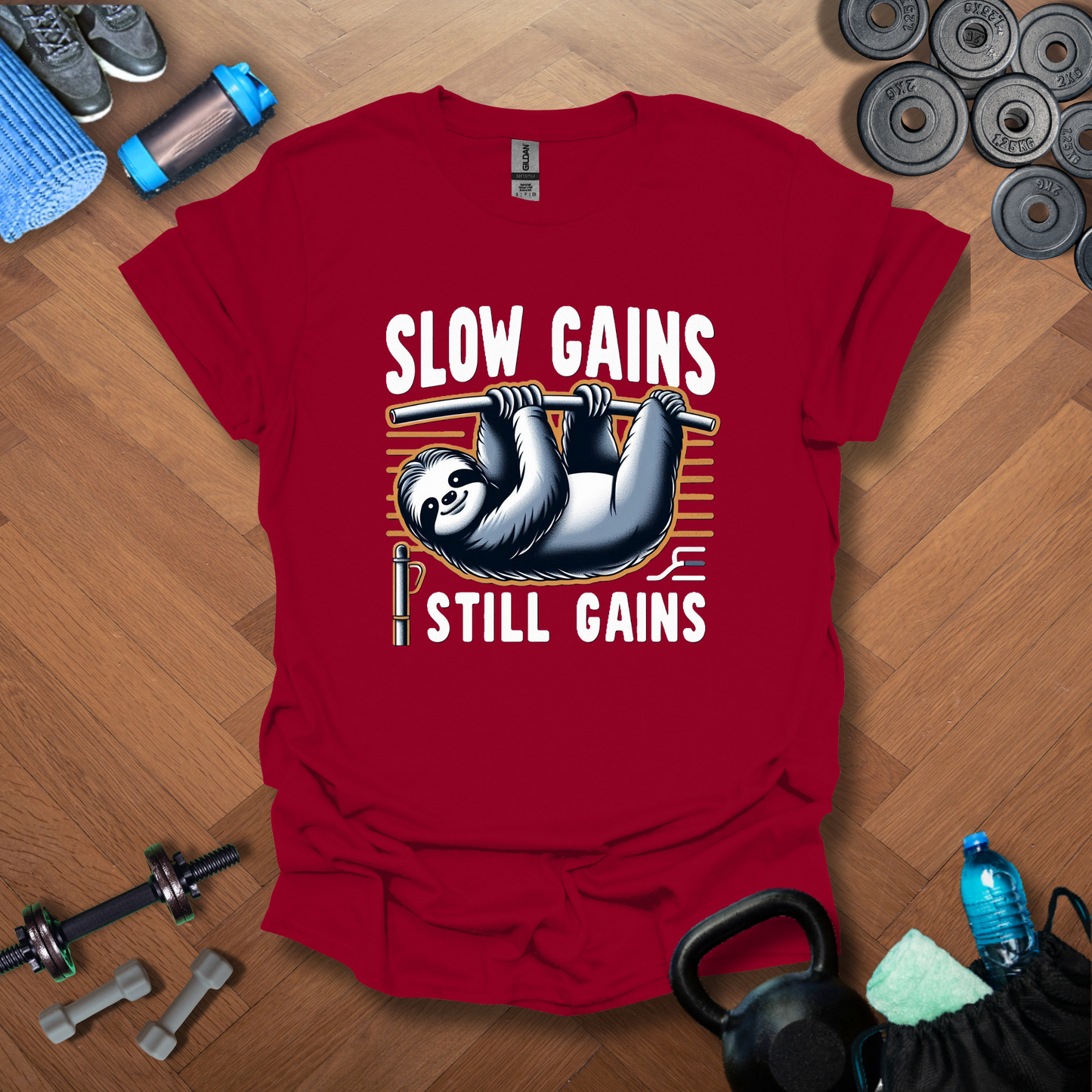 Slow Gains Still Gains T-Shirt