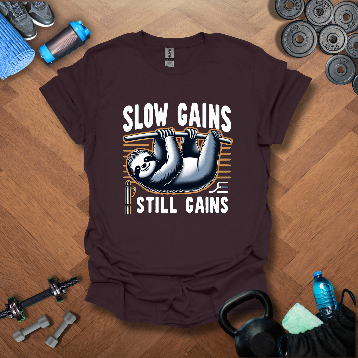 Slow Gains Still Gains T-Shirt