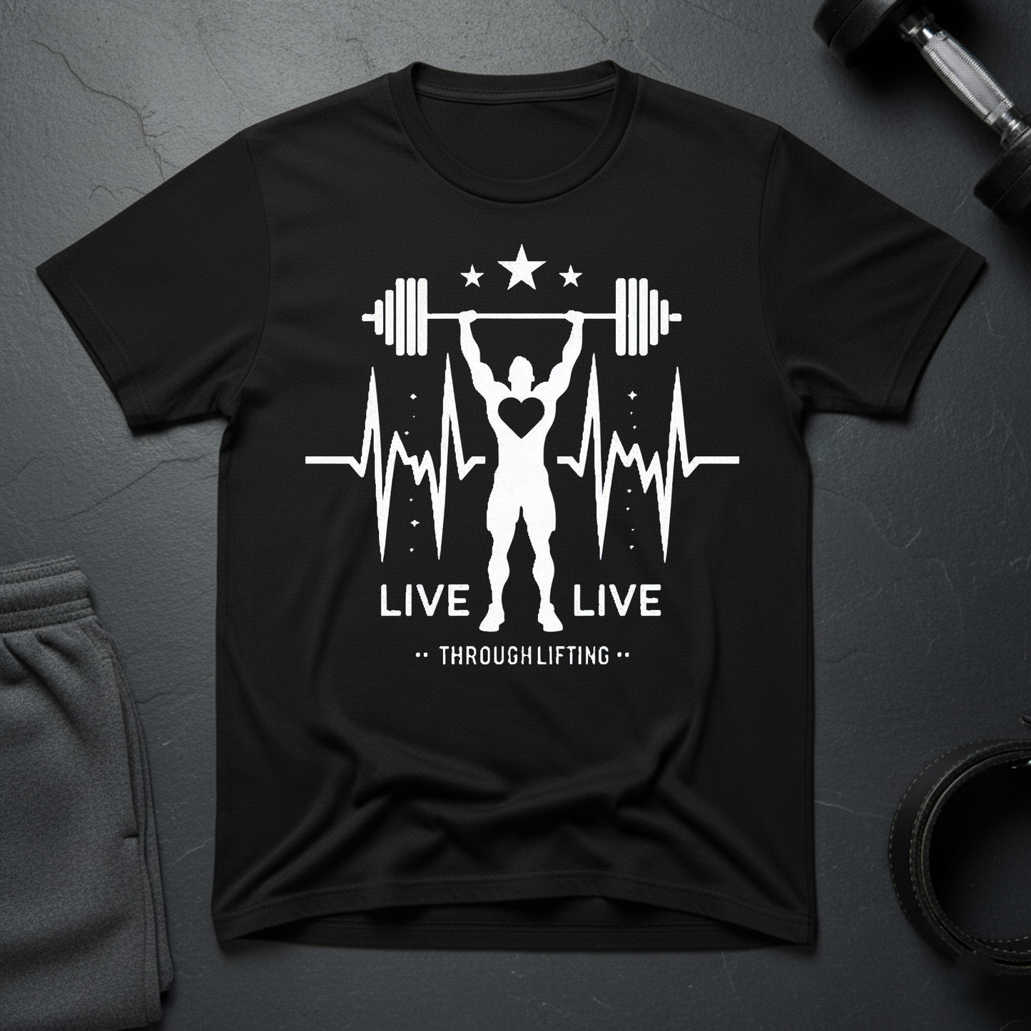 Live Through Lifting T-Shirt