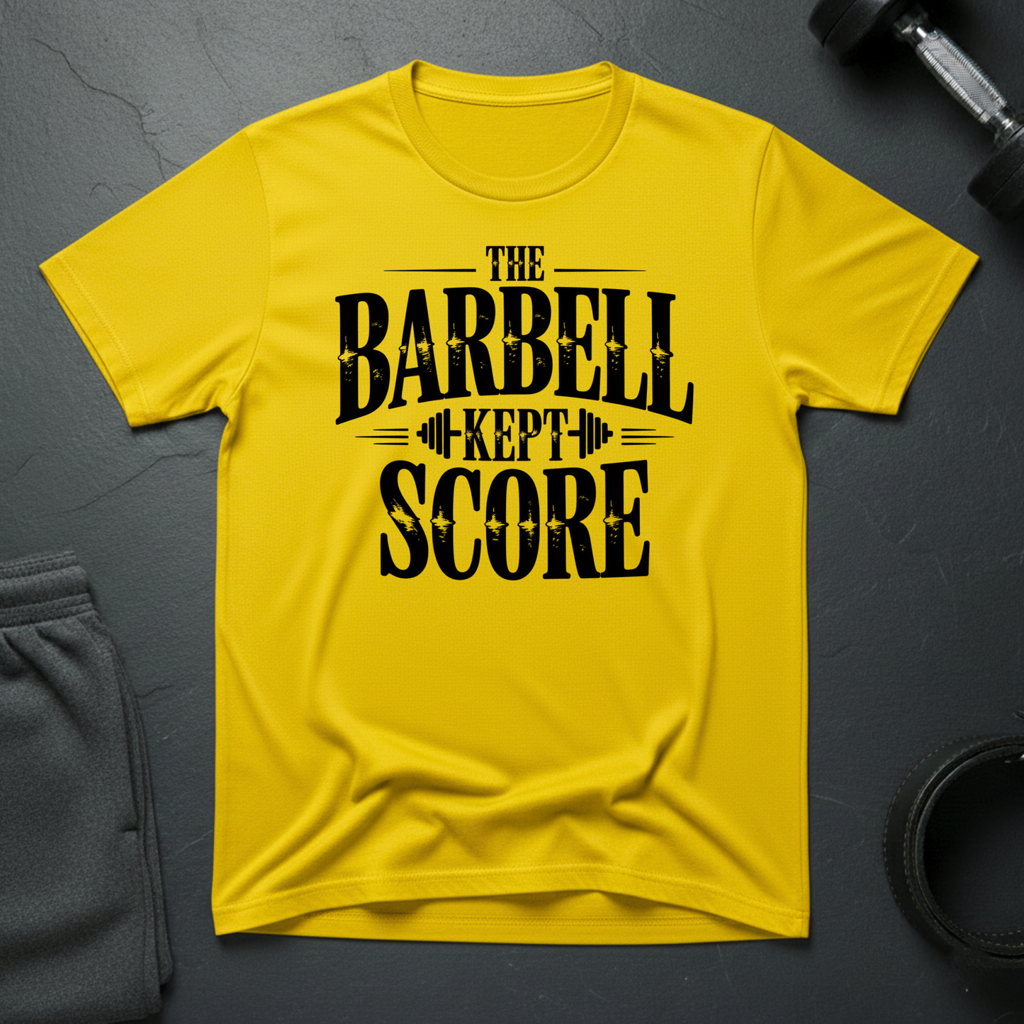 The Barbell Kept Score T-Shirt