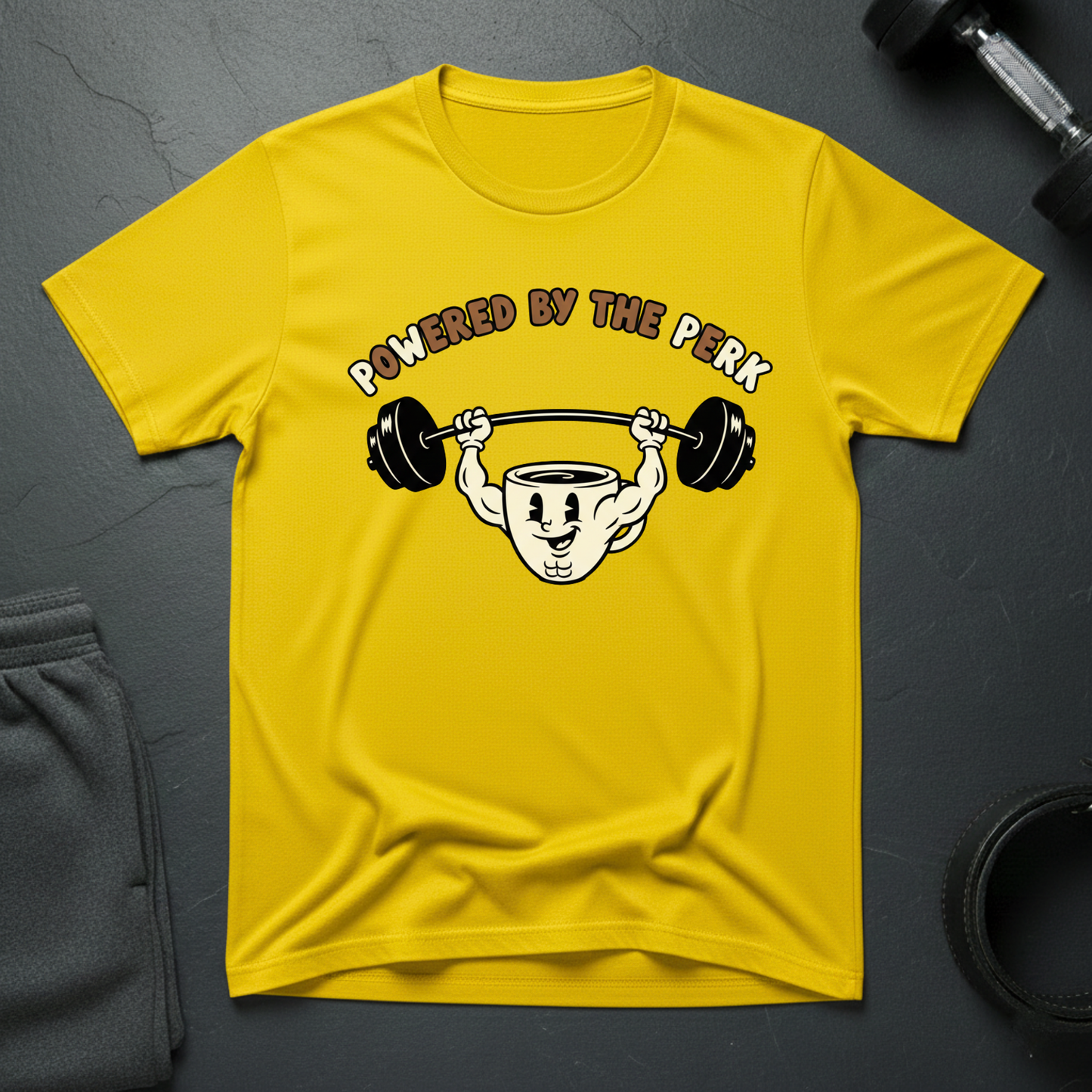 Powered By The Perk T-Shirt