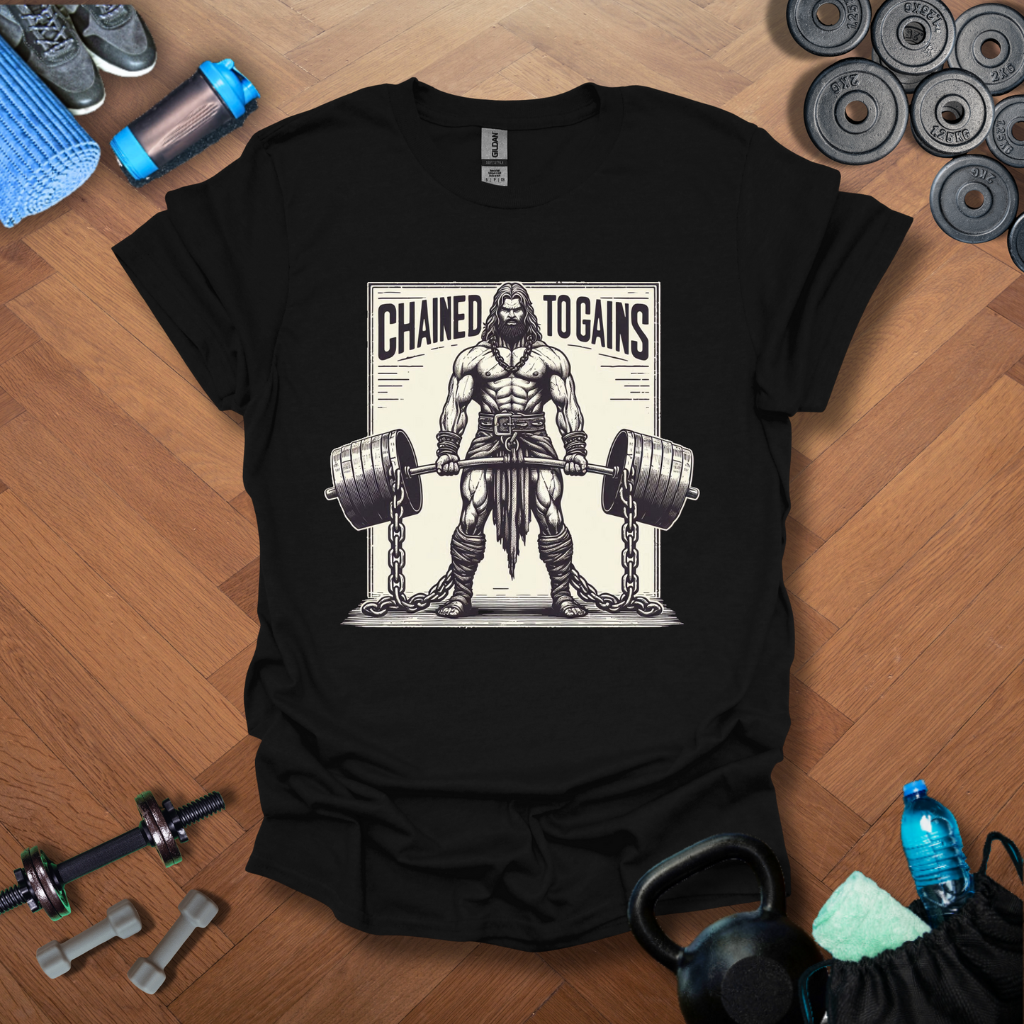 Chained To Gains T-Shirt