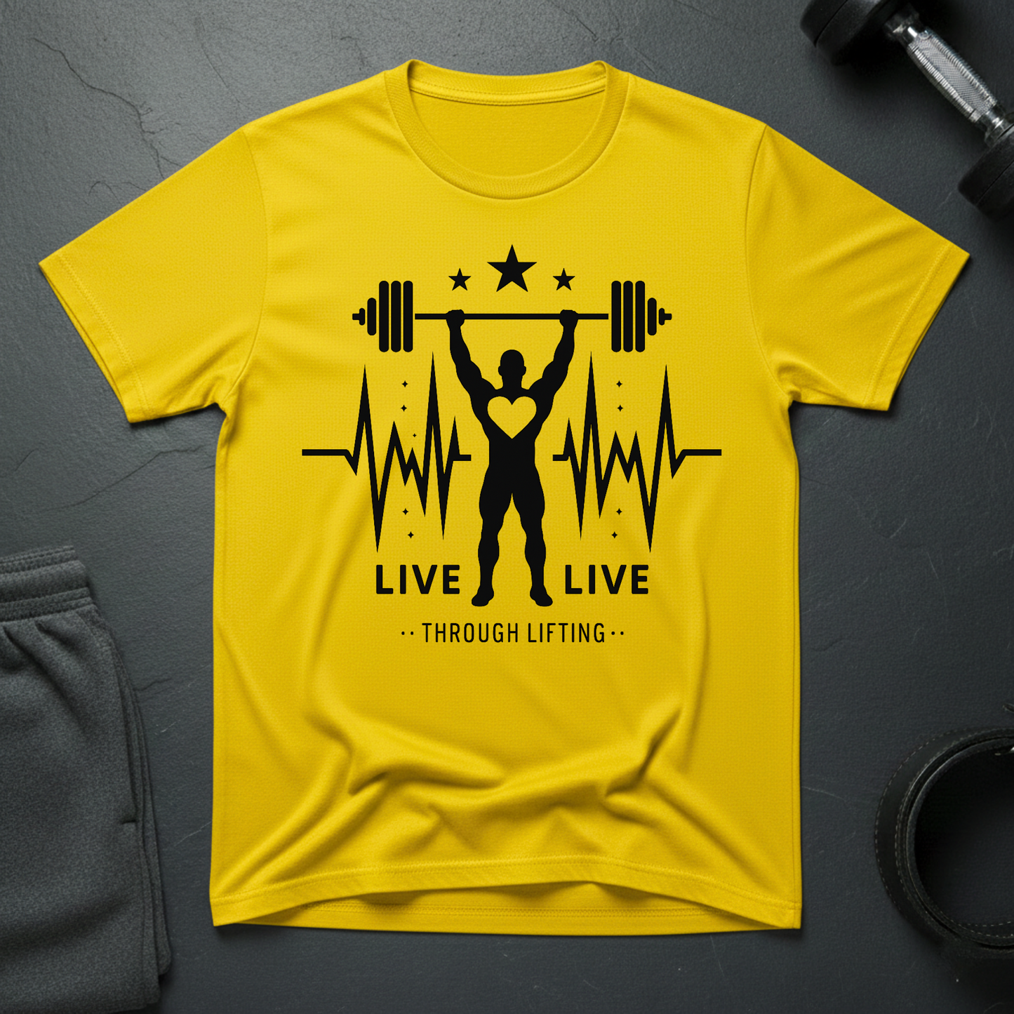 Live Through Lifting T-Shirt