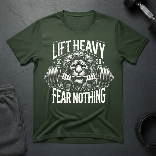 Lift Heavy Fear Nothing T-Shirt
