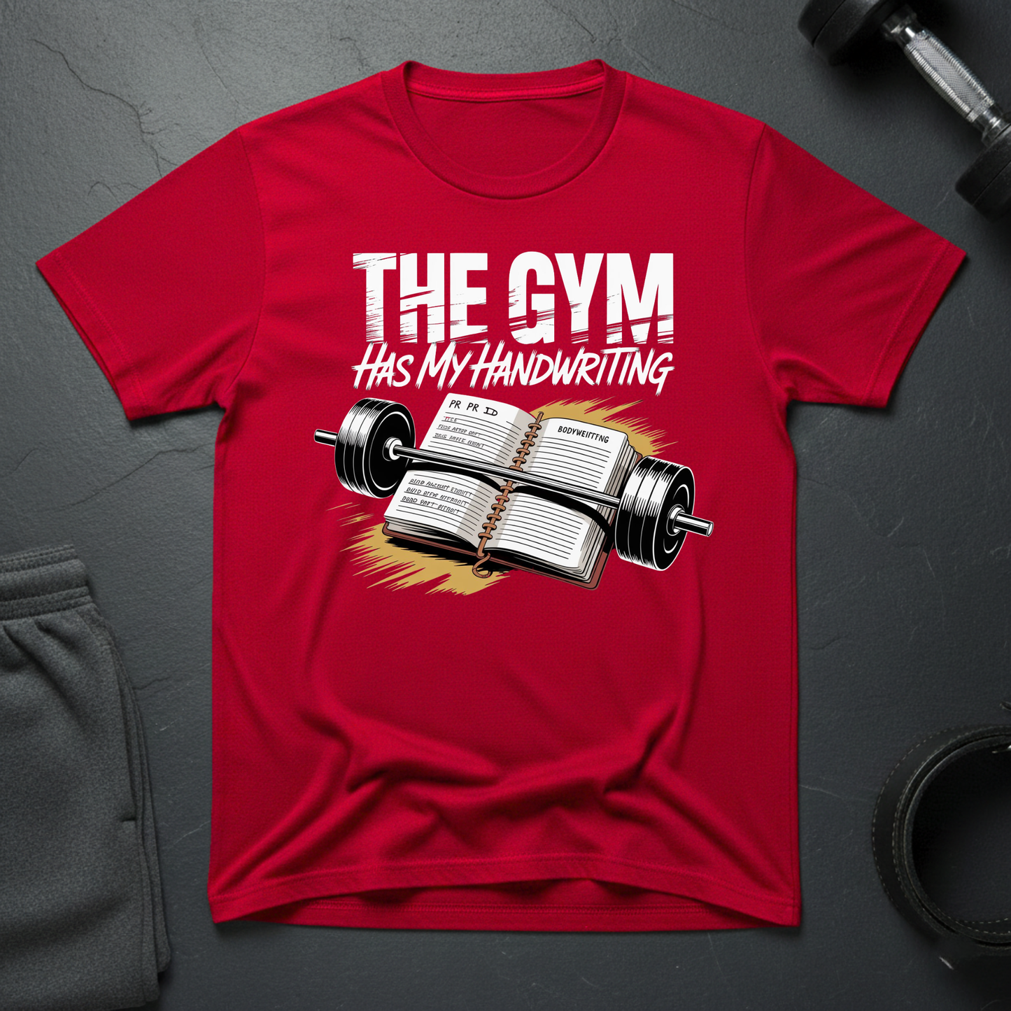 The Gym Has My Handwriting T-Shirt