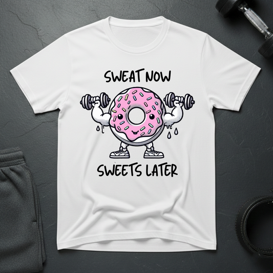 Sweat Now Sweets Later T-Shirt