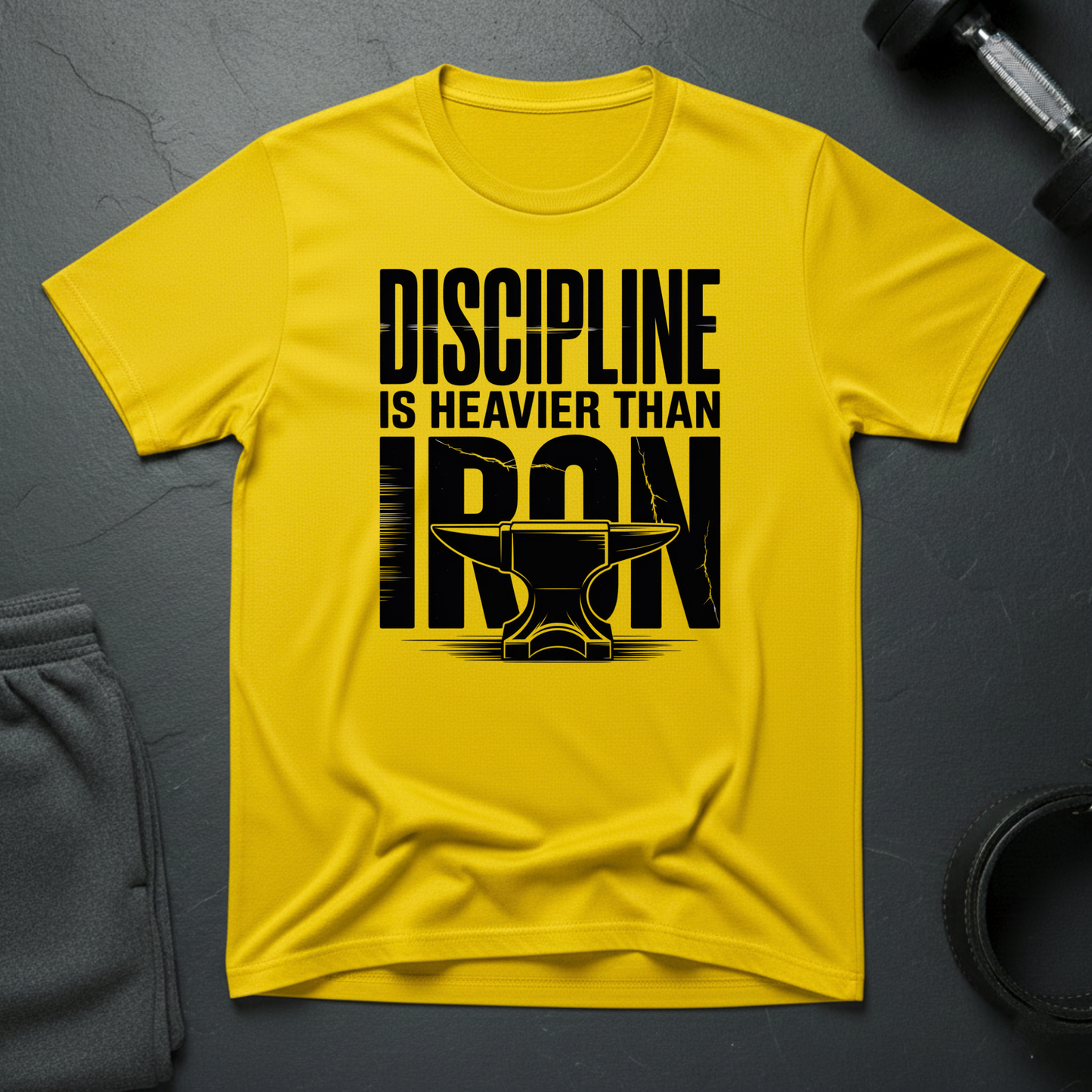 Discipline Is Heavier Than Iron T-Shirt