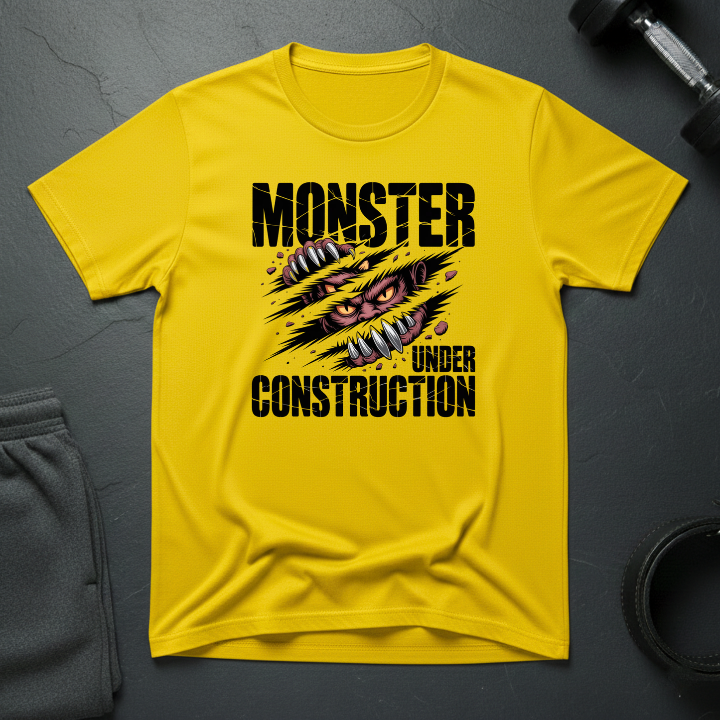 Monster Under Construction T-Shirt
