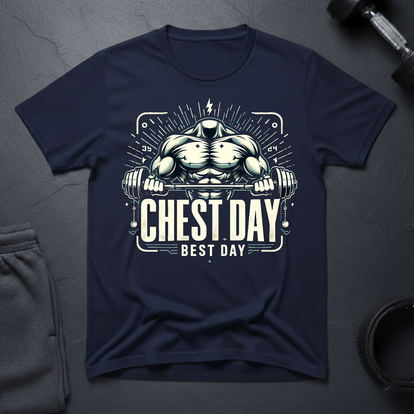 Chest Day Best Day T-Shirt