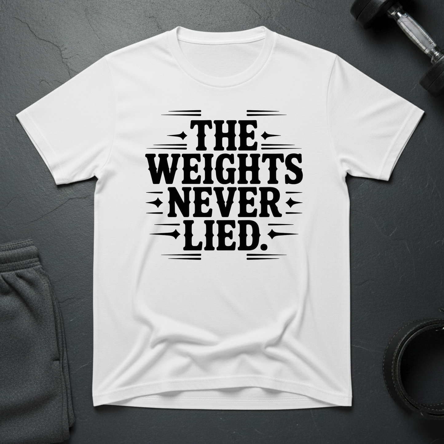 The Weights Never Lied T-Shirt