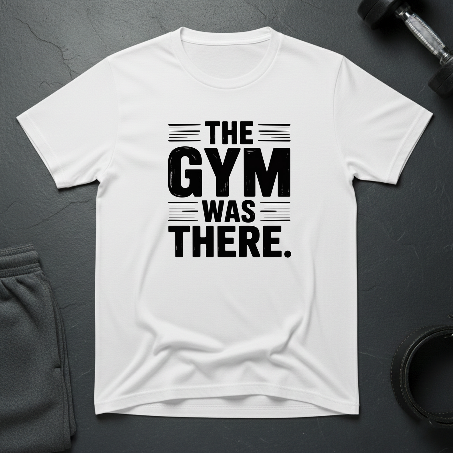 The Gym Was There T-Shirt