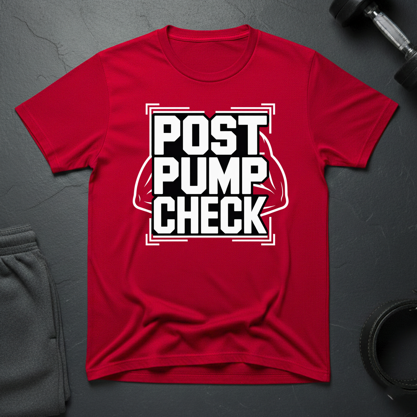 Post Pump Check T-Shirt